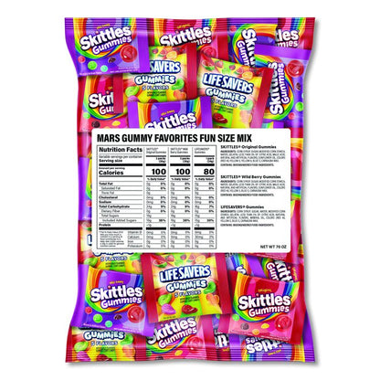 Gummy Favorites Fun Size Mix, 70 oz Bag