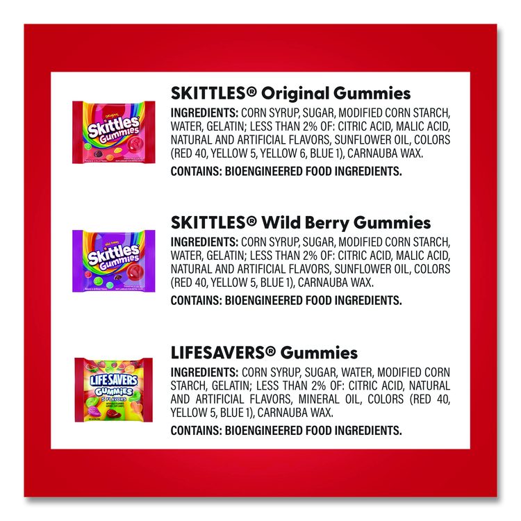 Gummy Favorites Fun Size Mix, 70 oz Bag