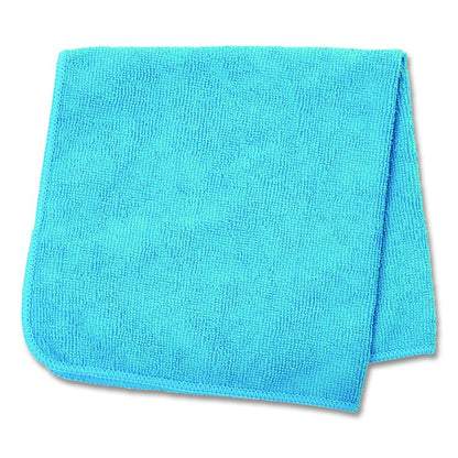 Microfiber Cleaning Cloths, 12 x 12, Blue, 24/Pack