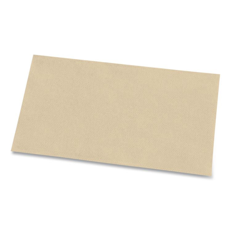 Xpressnap Interfold Dispenser Napkins, 1-Ply, Bag-Pack, 13 x 8.5, Natural, 500/Pack, 12 Packs/Carton