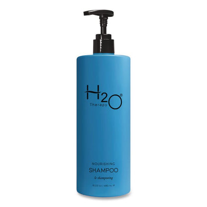 H2O Therapy Shampoo Air Pump, White Tea and Lemongrass Scent, 16.23 oz Bottle, 12/Carton