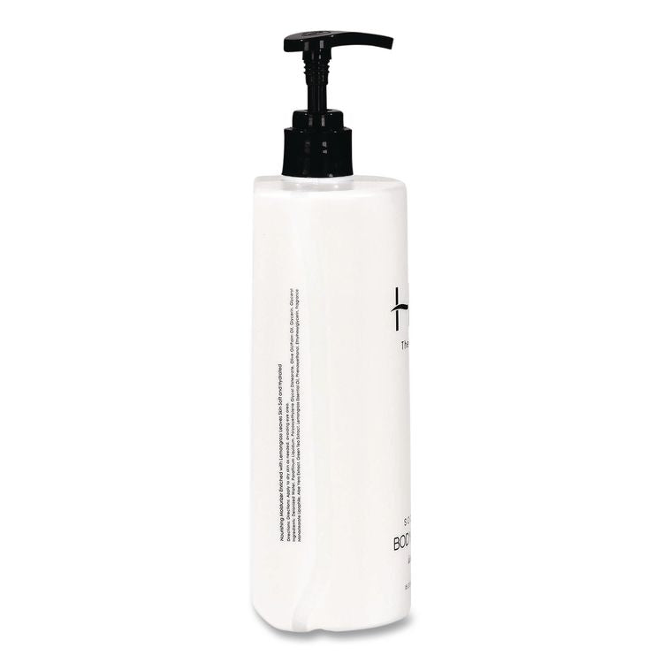 H2O Therapy Body Lotion Air Pump, 16.23 oz Bottle, White Tea and Lemongrass Scent, 12/Carton