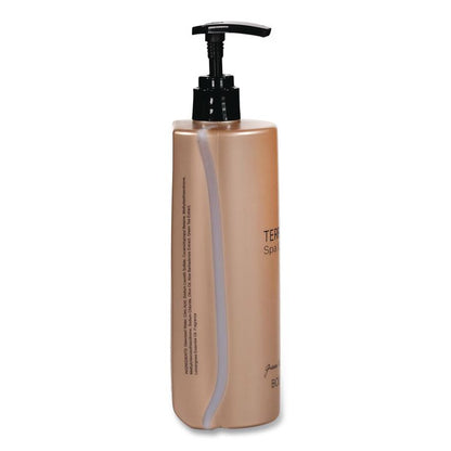 Terra Pure Body Wash Air Pump, Green Tea Lemongrass, 16.23 oz Bottle, 12/Carton