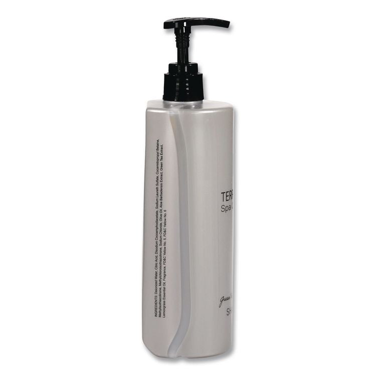 Terra Pure Shampoo Air Pump, Green Tea Lemongrass Scent, 16.23 oz Bottle, 12/Carton