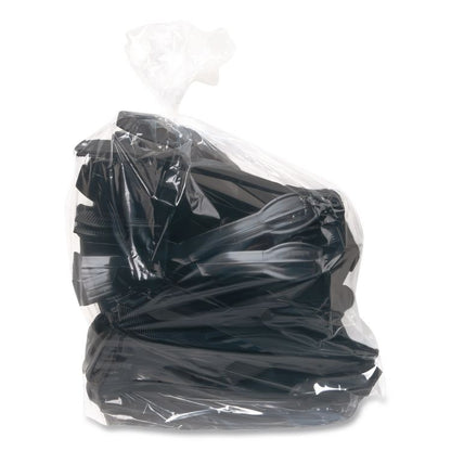 Caterline Tongs, Plastic, 9", Black, 48/Carton