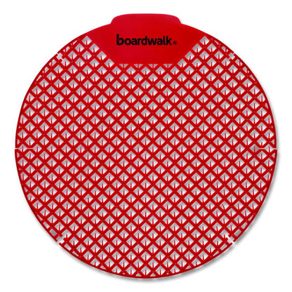 Urinal Screen, Cherry Scent, Red, 1.8 oz, Dozen