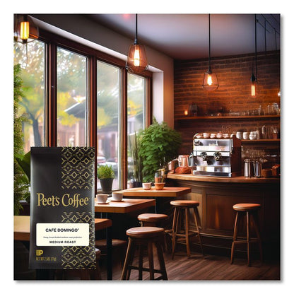 Coffee Portion Packs, Cafe Domingo Blend, 2.5 oz Frack Pack, 18/Box