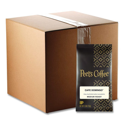 Coffee Portion Packs, Cafe Domingo Blend, 2.5 oz Frack Pack, 18/Box