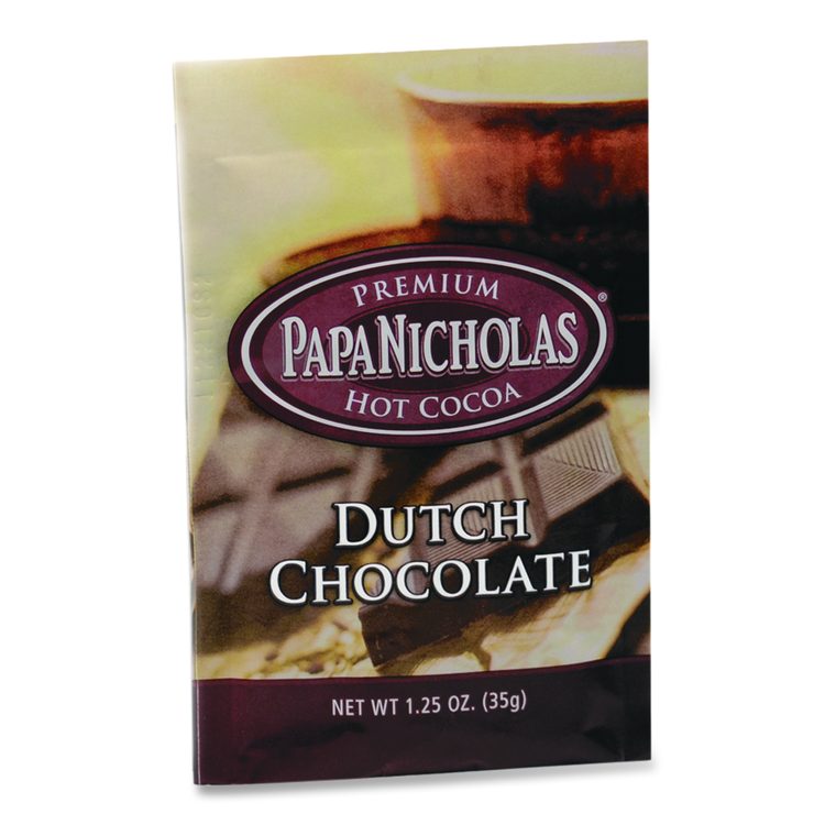Premium Hot Cocoa, Dutch Chocolate, 24/Carton