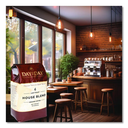 100% Pure Coffee, House Blend, Ground, 28 oz Bag, 3/Pack