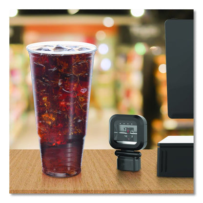 Conex ClearPro Plastic Cold Cups, ProPlanet Seal, 44 oz, Clear, 400/carton