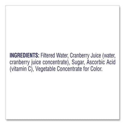 Cranberry Juice Cocktail, Cranberry, 10 oz Bottle, 24/Carton