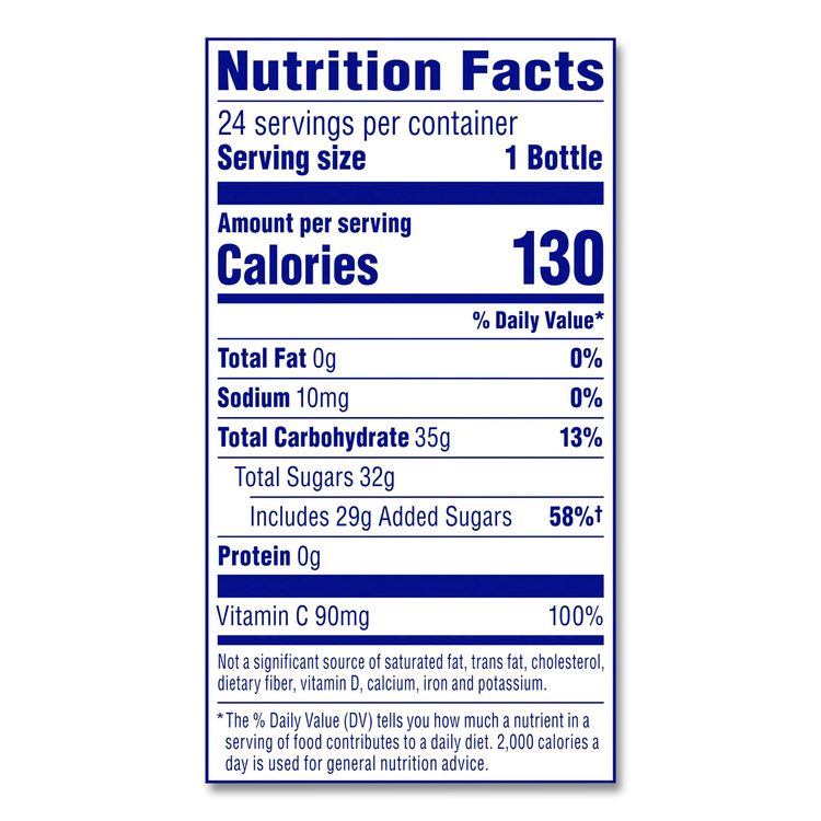Cranberry Juice Cocktail, Cranberry, 10 oz Bottle, 24/Carton