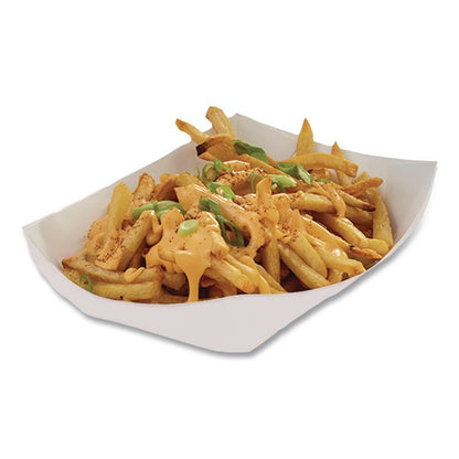 Paperboard Food Tray, #12 Beers Tray, 6 x 4 x 1.5, White, Paper, 300/Carton