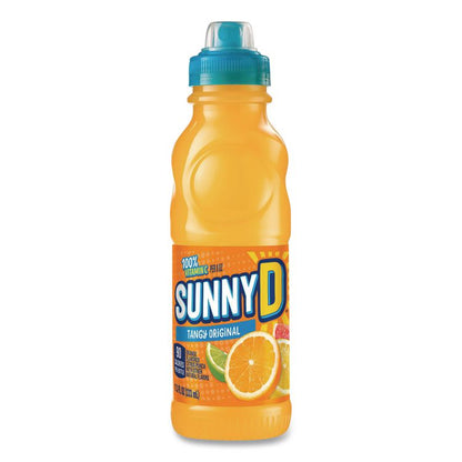 Tangy Original Sport Bottle, Orange, 11.3 oz Bottle, 30/Carton