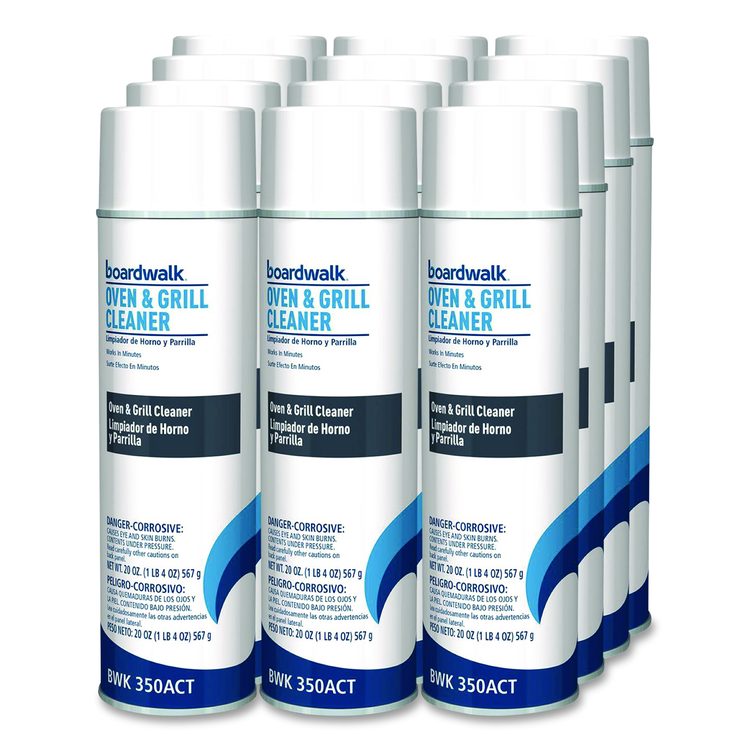 Oven and Grill Cleaner, 20 oz Aerosol Spray, 12/Carton
