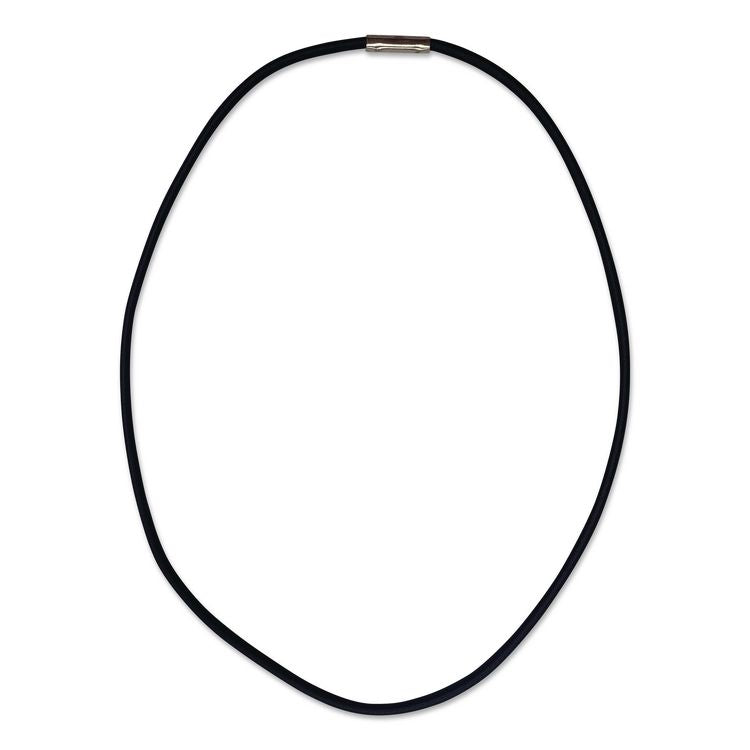 Trash Can Loops, for 5 gal to 20 gal Can, 0.25" x 16", Black, 36/Carton