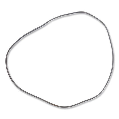 Trash Can Loops, for 32 gal to 55 gal Cans, 0.25" x 25", Gray, 36/Carton