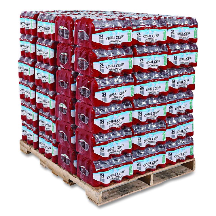 Alpine Spring Water, 16.9 oz Bottle, 24/Carton, 84 Cartons/Pallet