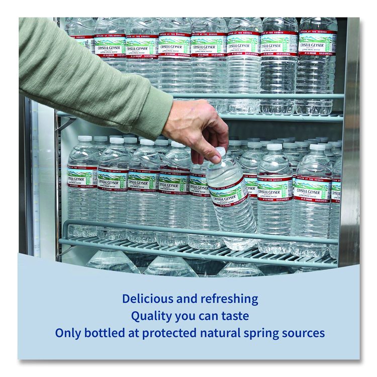 Alpine Spring Water, 16.9 oz Bottle, 24/Carton