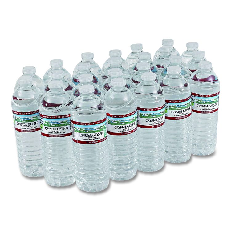 Alpine Spring Water, 16.9 oz Bottle, 24/Carton