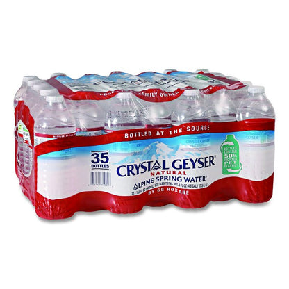 Alpine Spring Water, 16.9 oz Bottle, 24/Carton