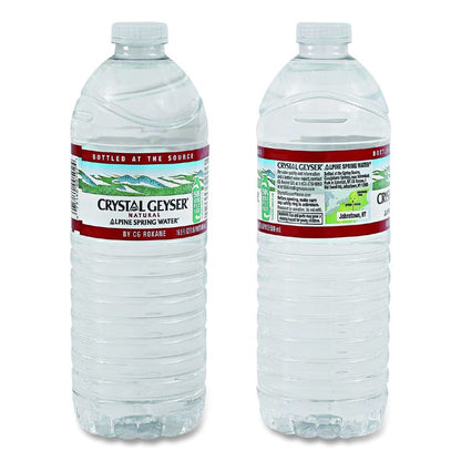 Alpine Spring Water, 16.9 oz Bottle, 24/Carton