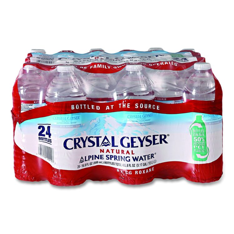 Alpine Spring Water, 16.9 oz Bottle, 24/Carton