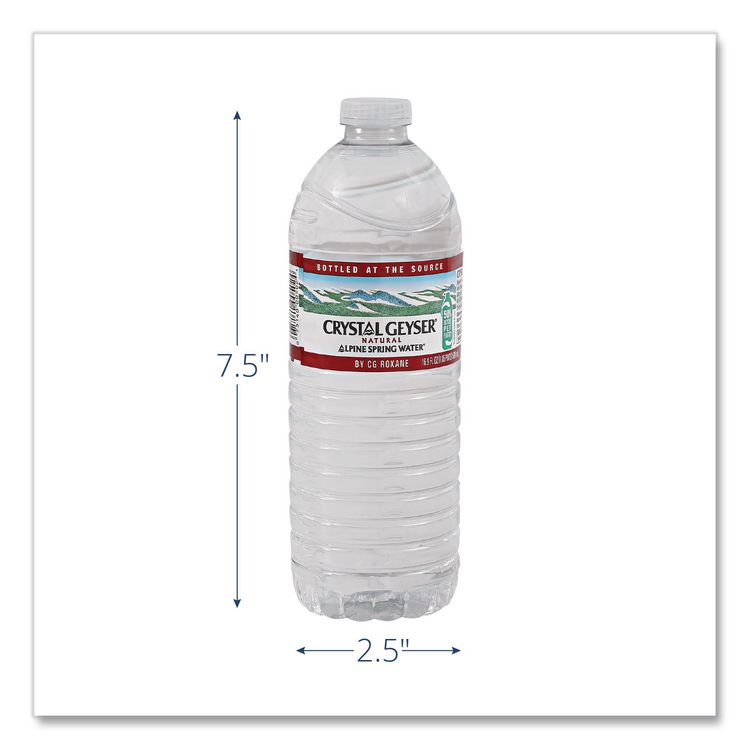 Alpine Spring Water, 16.9 oz Bottle, 35/Carton, 54 Cartons/Pallet