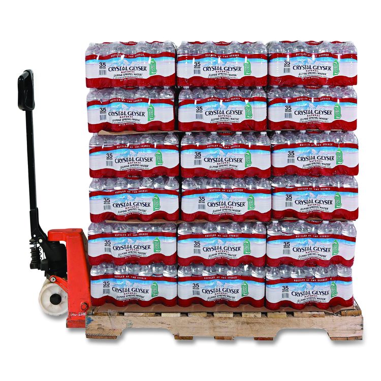 Alpine Spring Water, 16.9 oz Bottle, 35/Carton, 54 Cartons/Pallet