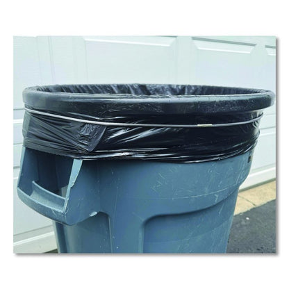 Trash Can Loops, for 32 gal to 55 gal Cans, 0.25" x 25", Gray, 36/Carton