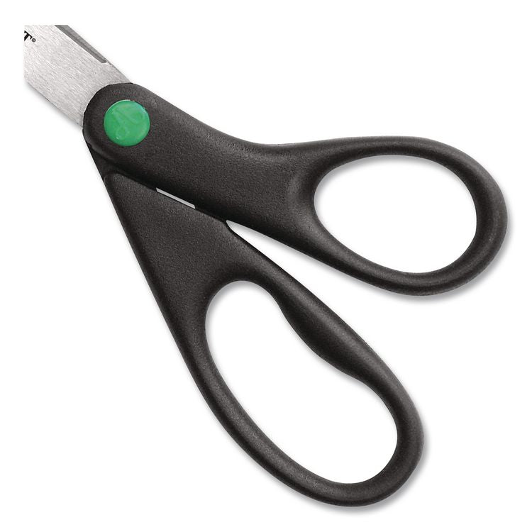 KleenEarth Scissors, 9" Long, 3.75" Cut Length, Straight Black Handle