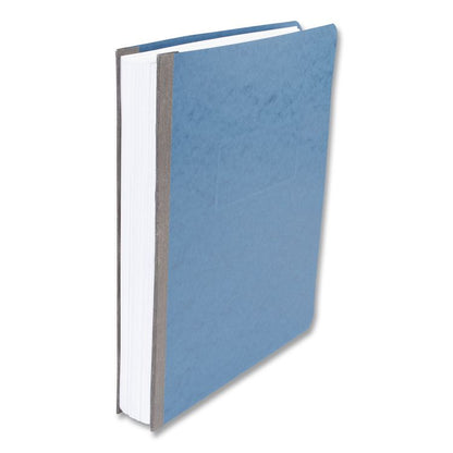 PRESSTEX Report Cover with Tyvek Reinforced Hinge, Side Bound, Two-Piece Prong Fastener, 3" Capacity, 8.5 x 11, Light Blue