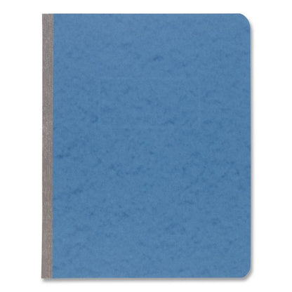 PRESSTEX Report Cover with Tyvek Reinforced Hinge, Side Bound, Two-Piece Prong Fastener, 3" Capacity, 8.5 x 11, Light Blue