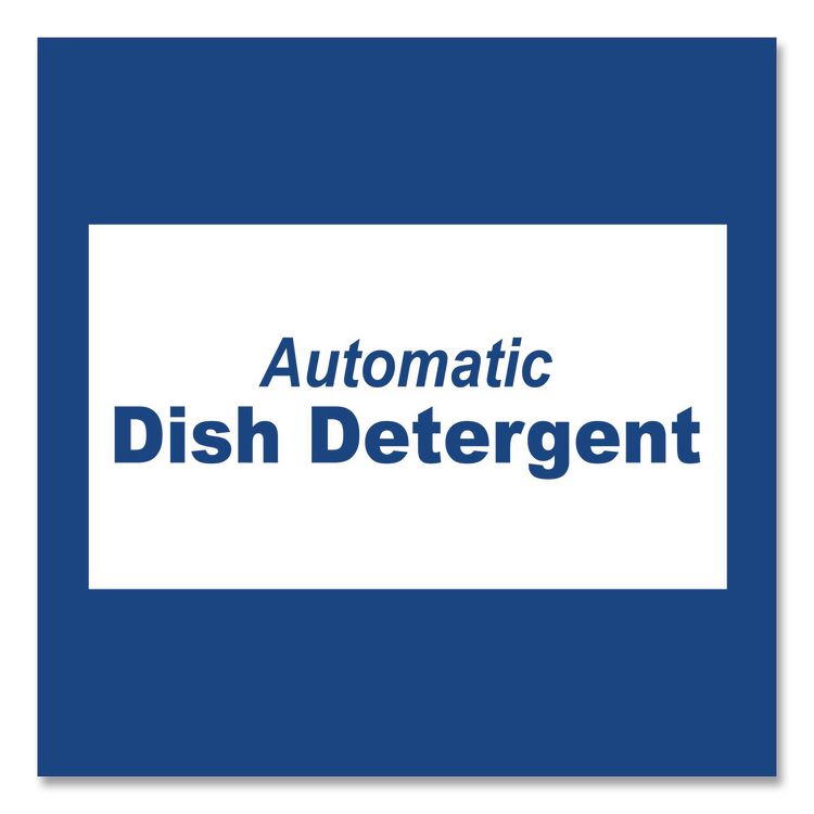 Automatic Dish Detergent, Lemon Scent, Powder, 1 oz Pack, 200/Carton