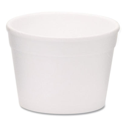 Foam Containers, 4 oz, White, 1,000/Carton