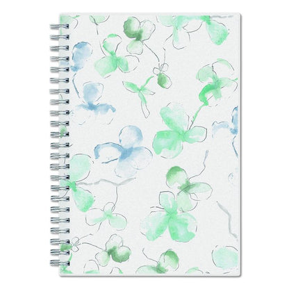 Lindley Weekly/Monthly Planner, Lindley Floral Artwork, 8 x 5, White/Blue/Green Cover, 12-Month (Jan to Dec): 2026