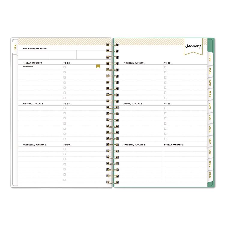 Day Designer Peyton Create-Your-Own Cover Weekly/Monthly Planner, Floral Artwork, 8 x 5, White, 12-Month (Jan-Dec): 2026