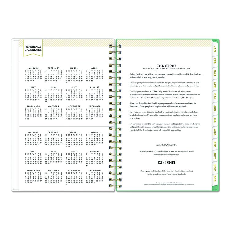 Day Designer Peyton Create-Your-Own Cover Weekly/Monthly Planner, Floral Artwork, 8 x 5, White, 12-Month (Jan-Dec): 2026