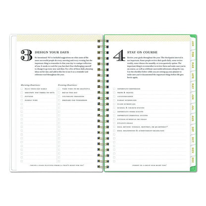 Day Designer Peyton Create-Your-Own Cover Weekly/Monthly Planner, Floral Artwork, 8 x 5, White, 12-Month (Jan-Dec): 2026