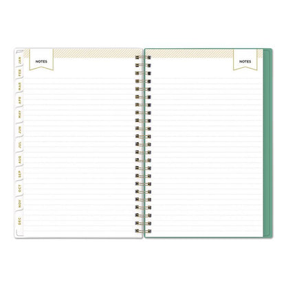 Day Designer Peyton Create-Your-Own Cover Weekly/Monthly Planner, Floral Artwork, 8 x 5, White, 12-Month (Jan-Dec): 2026