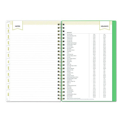 Day Designer Peyton Create-Your-Own Cover Weekly/Monthly Planner, Floral Artwork, 8 x 5, White, 12-Month (Jan-Dec): 2026