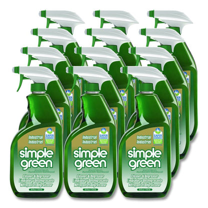 Industrial Cleaner and Degreaser, Concentrated, 24 oz Spray Bottle, 12/Carton