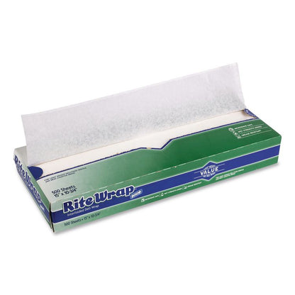 Dry Wax Light Weight Deli Paper, 15.12 x 10.75, 500/Pack, 12 Packs/Carton