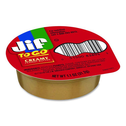 Creamy Peanut Butter Cups, 1.1 oz Cup, 8/Box