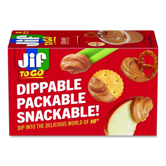 Creamy Peanut Butter Cups, 1.1 oz Cup, 8/Box
