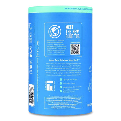 Collagen Peptides Unflavored Powder, Unflavored, 24 oz Bottle