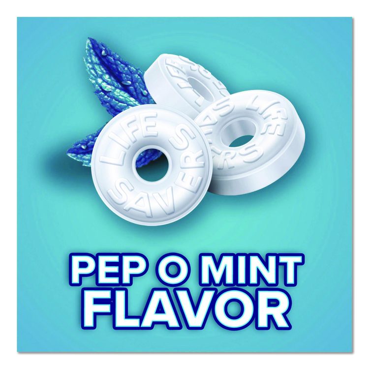 Mints Pep-O-Mint, Peppermint, Individually Wrapped, 53.95 oz Bag
