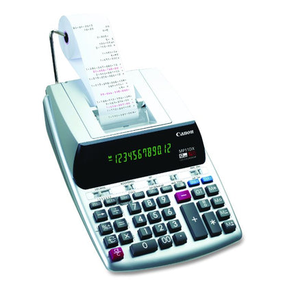 MP11DX-2 Printing Calculator, Black/Red Print, 3.7 Lines/Sec