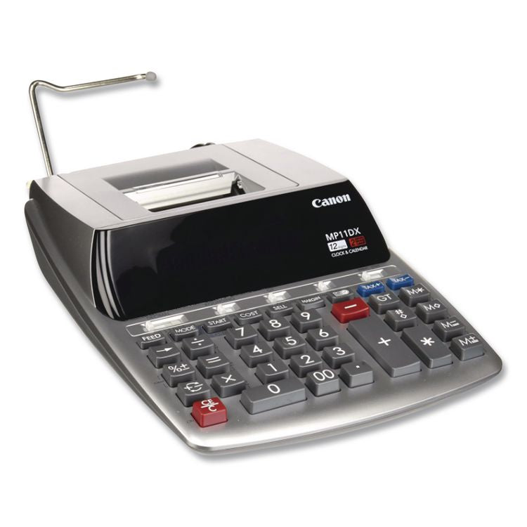 MP11DX-2 Printing Calculator, Black/Red Print, 3.7 Lines/Sec